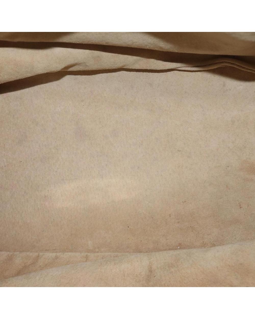 Beige Cotton Fendi Handbag