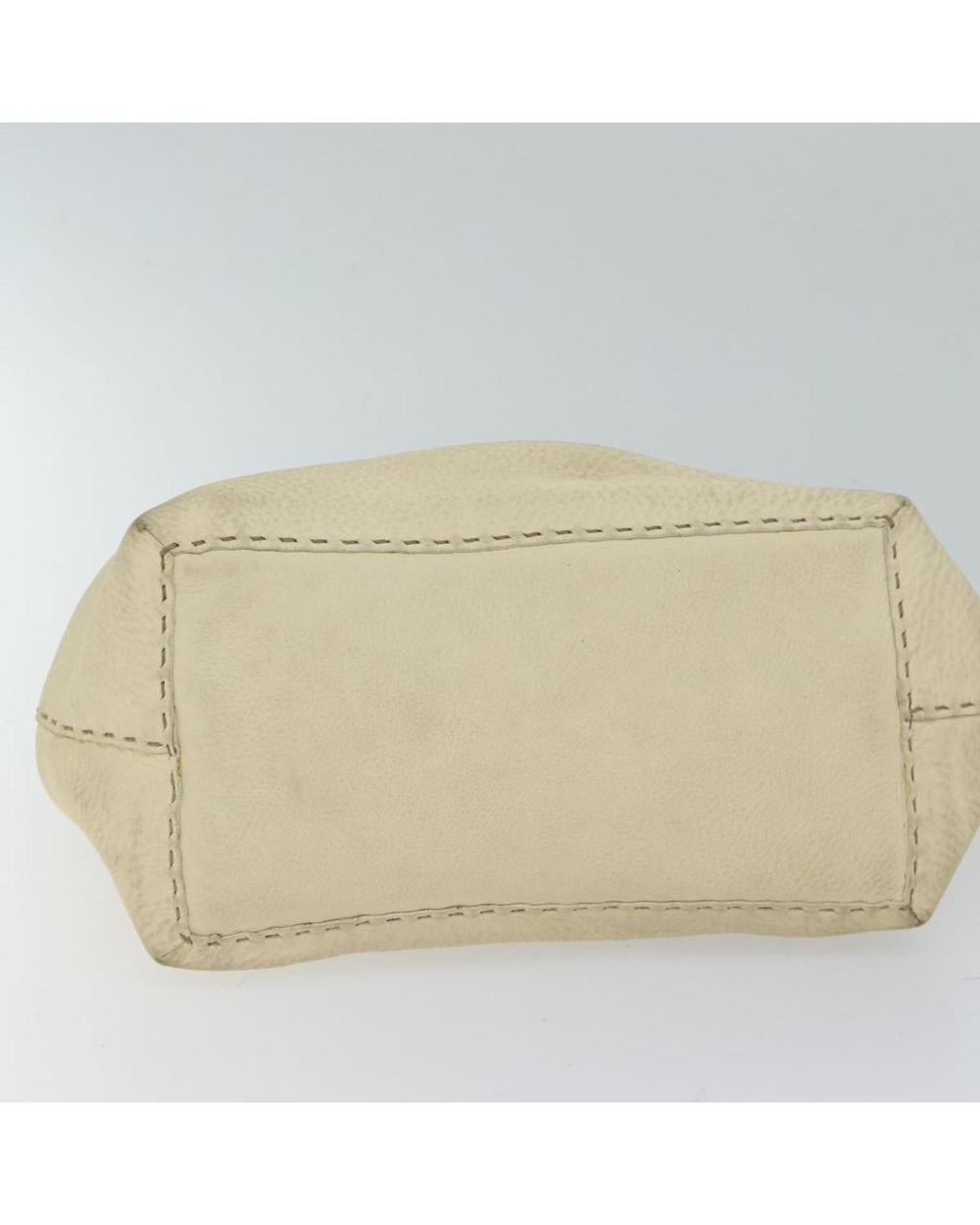 Beige Cotton Fendi Handbag