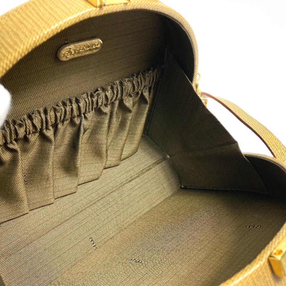 Beige Leather Fendi Baguette