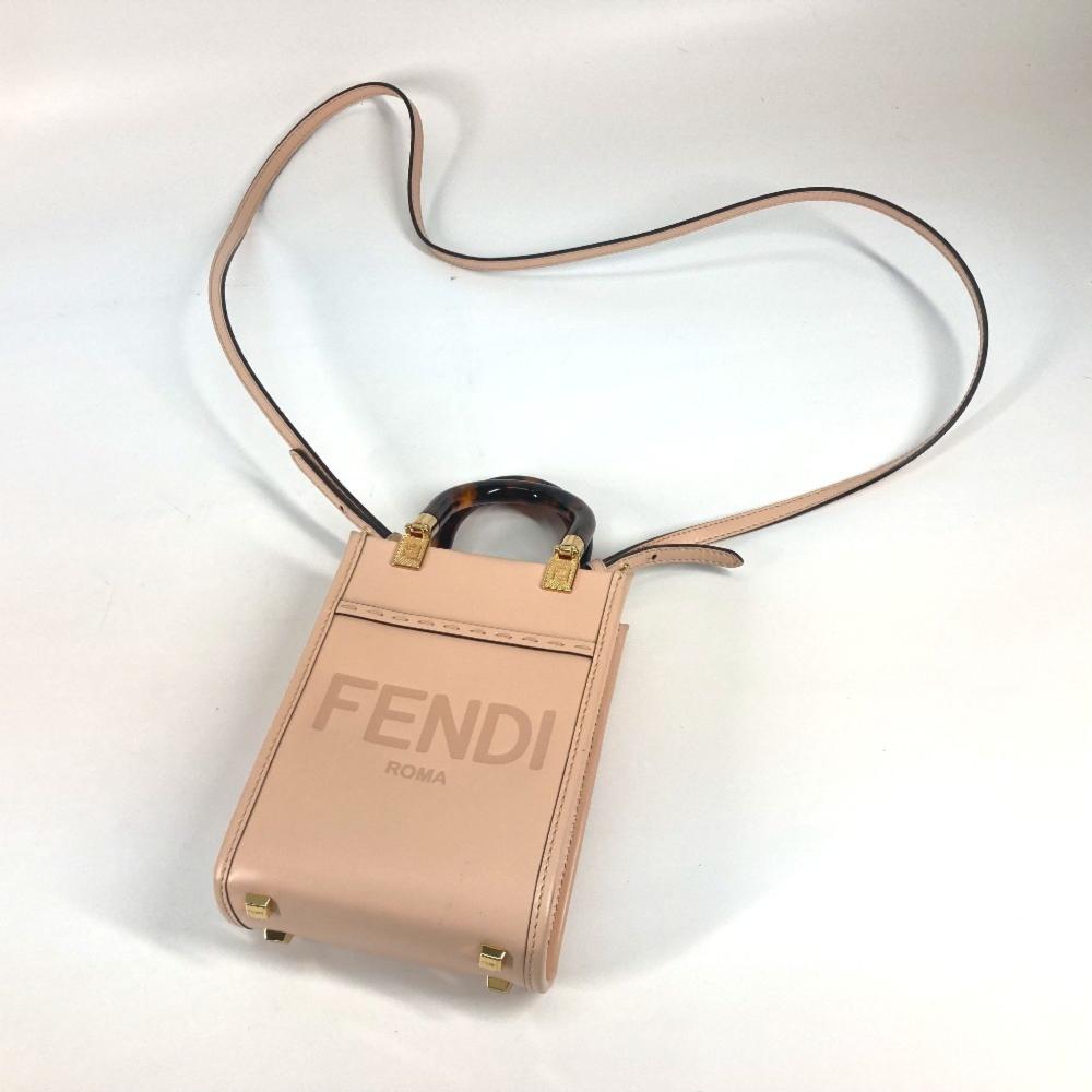 Beige Leather Fendi Baguette