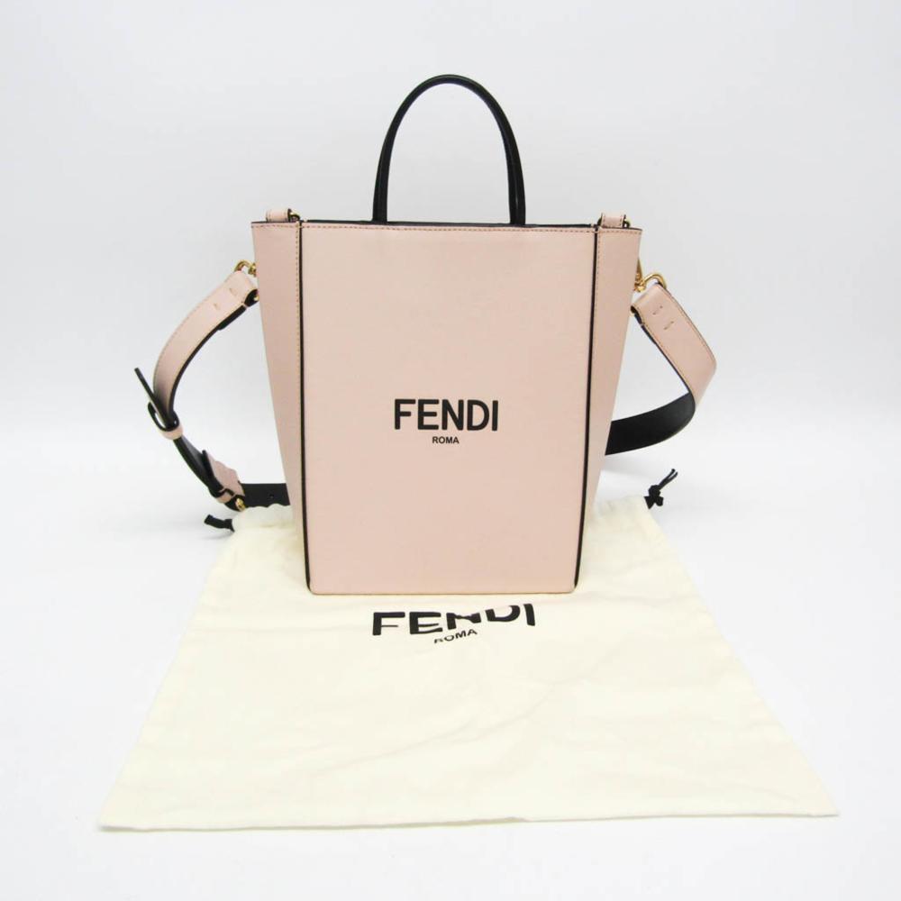 Beige Leather Fendi Baguette