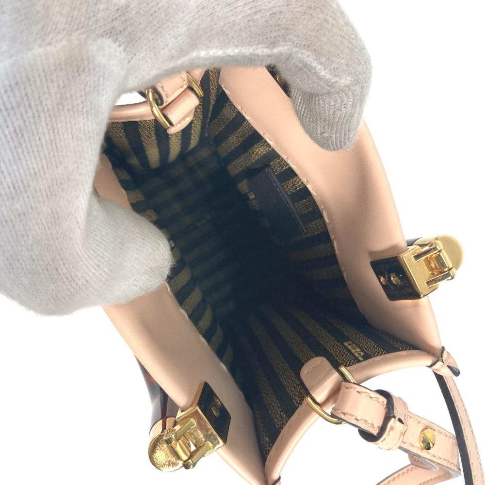 Beige Leather Fendi Baguette