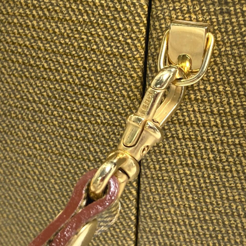 Beige Leather Fendi Baguette