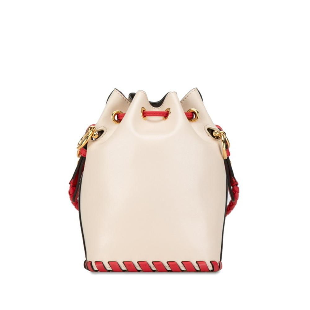 Beige Leather Fendi Mon Tresor