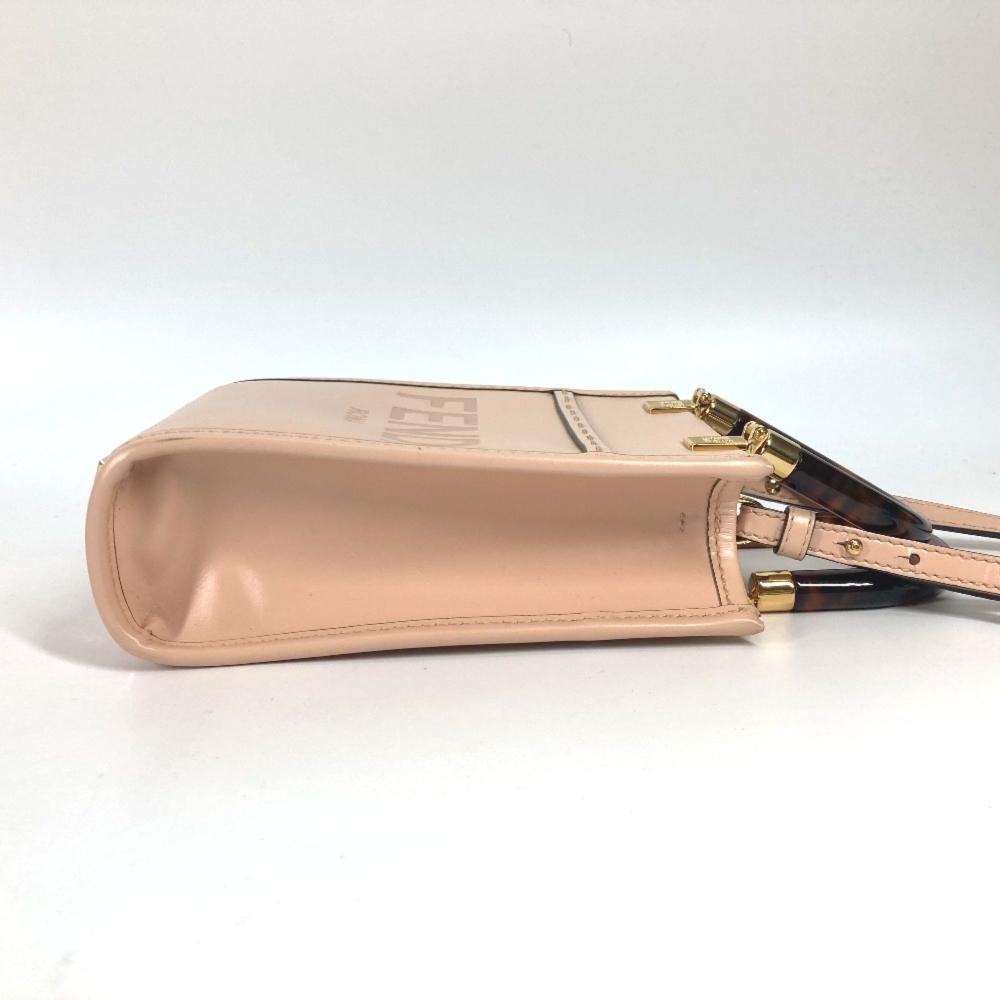 Beige Leather Fendi Baguette