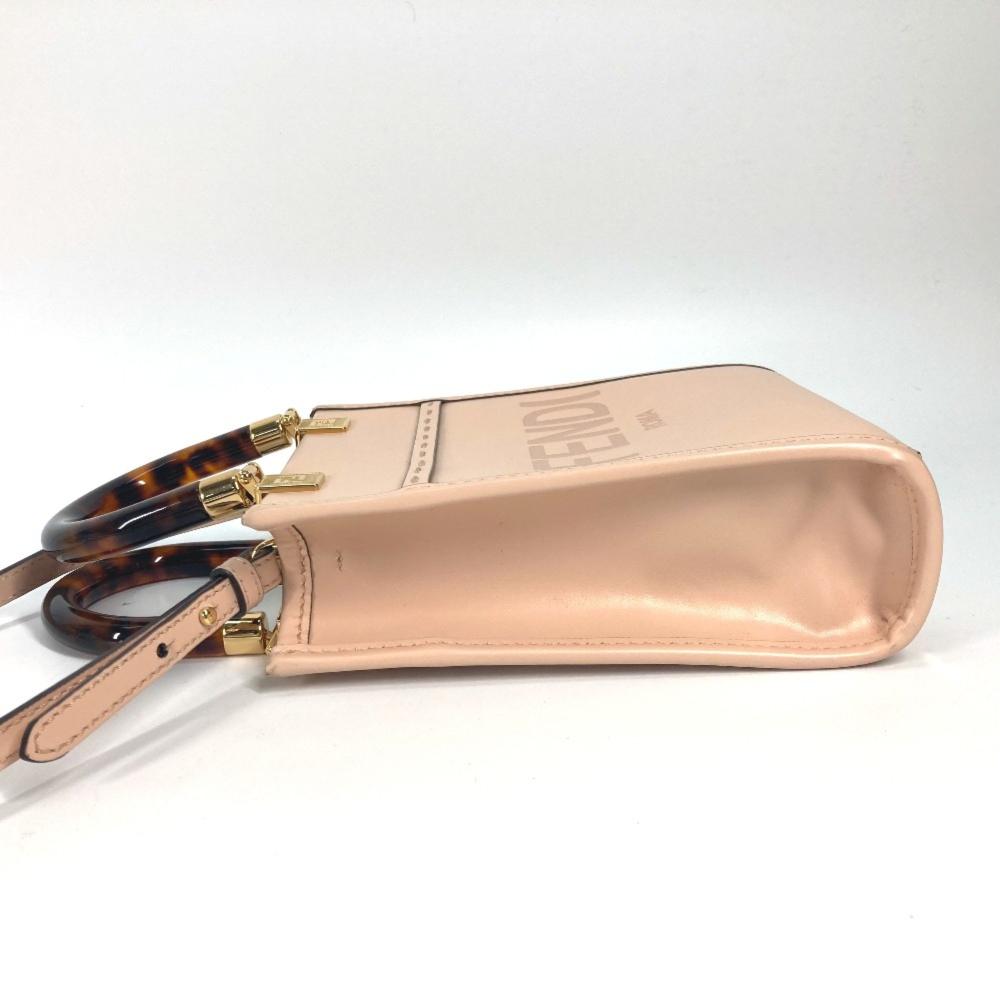 Beige Leather Fendi Baguette
