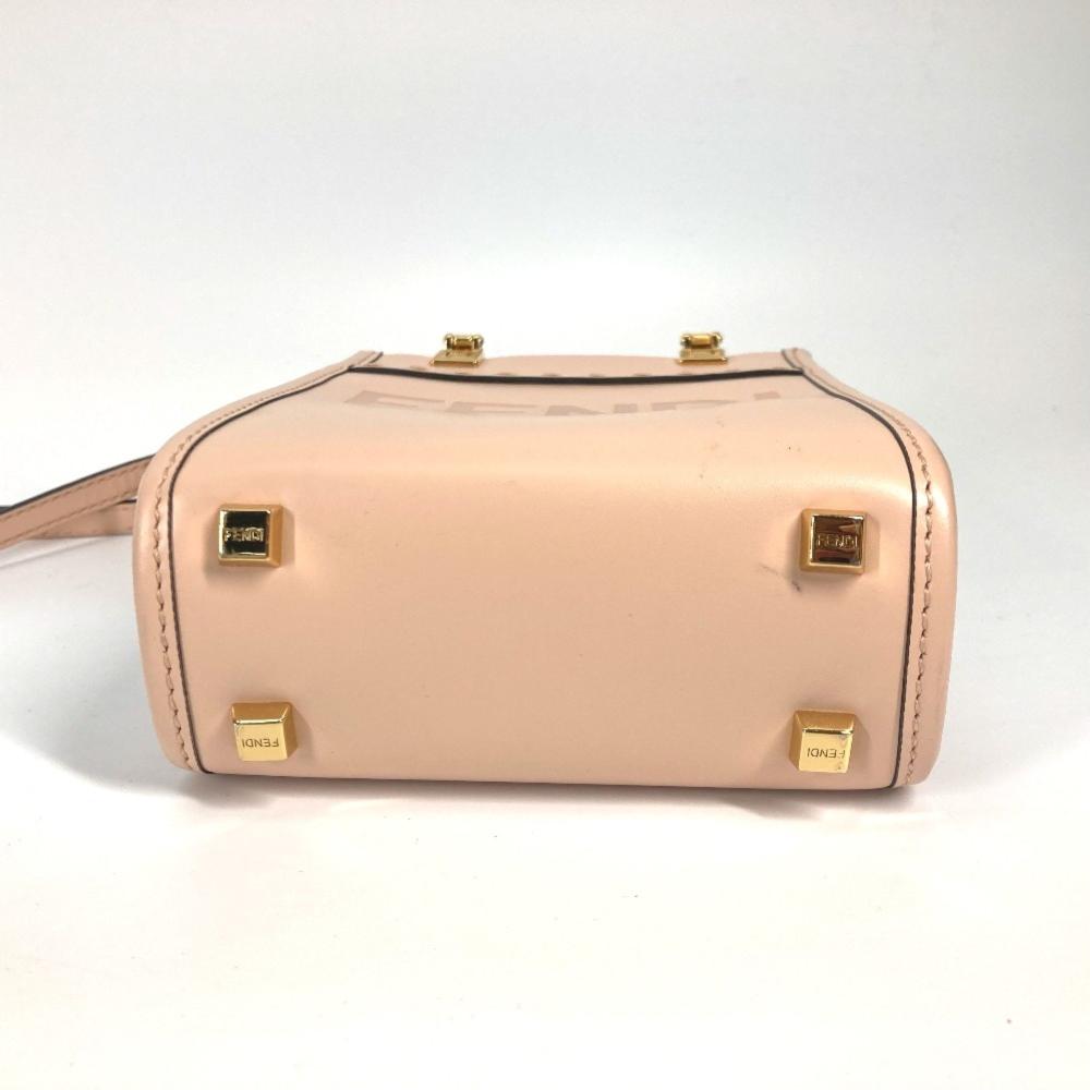 Beige Leather Fendi Baguette
