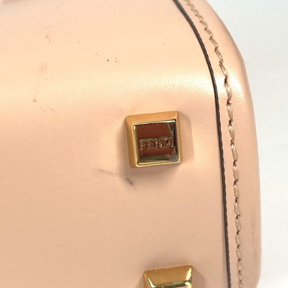 Beige Leather Fendi Baguette