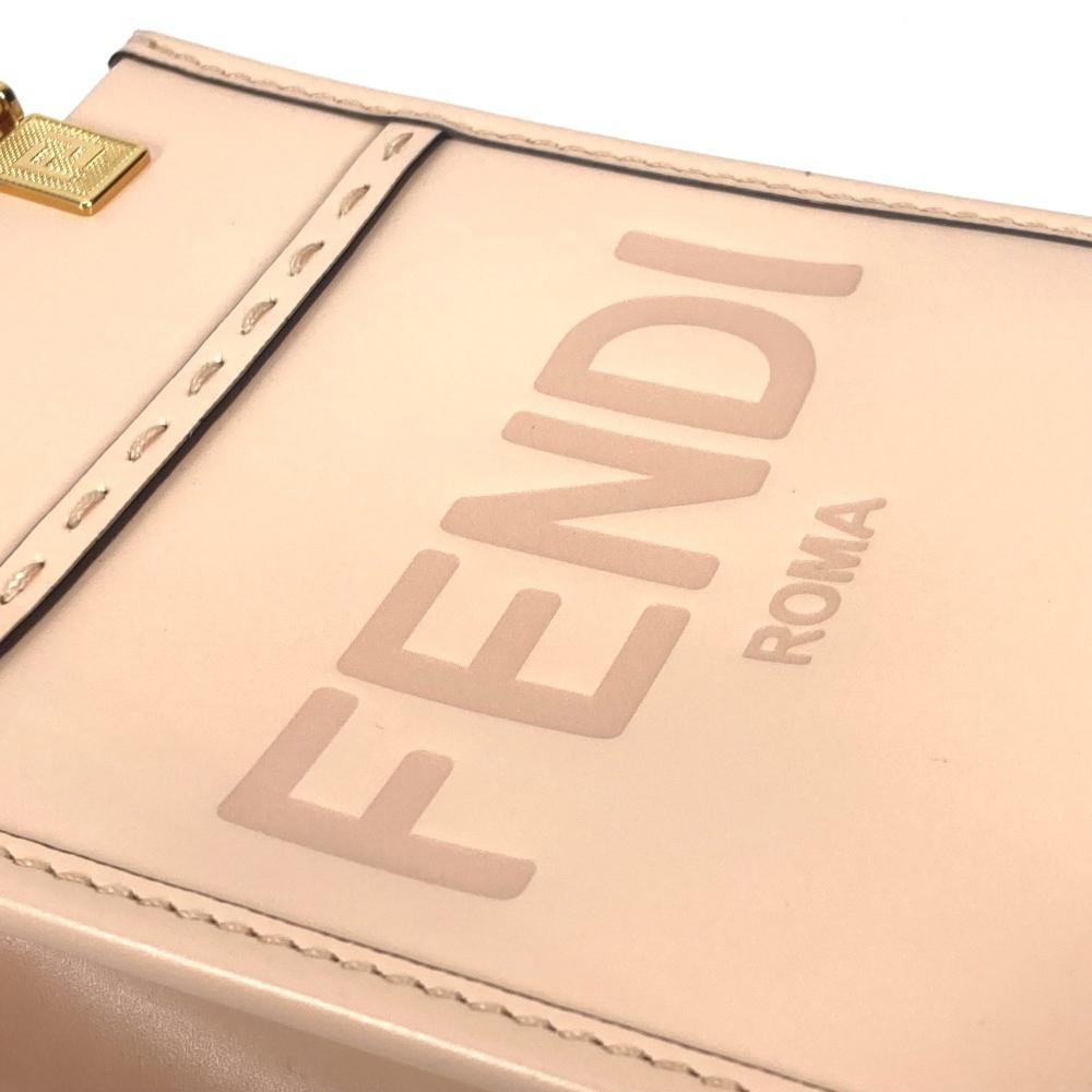 Beige Leather Fendi Baguette
