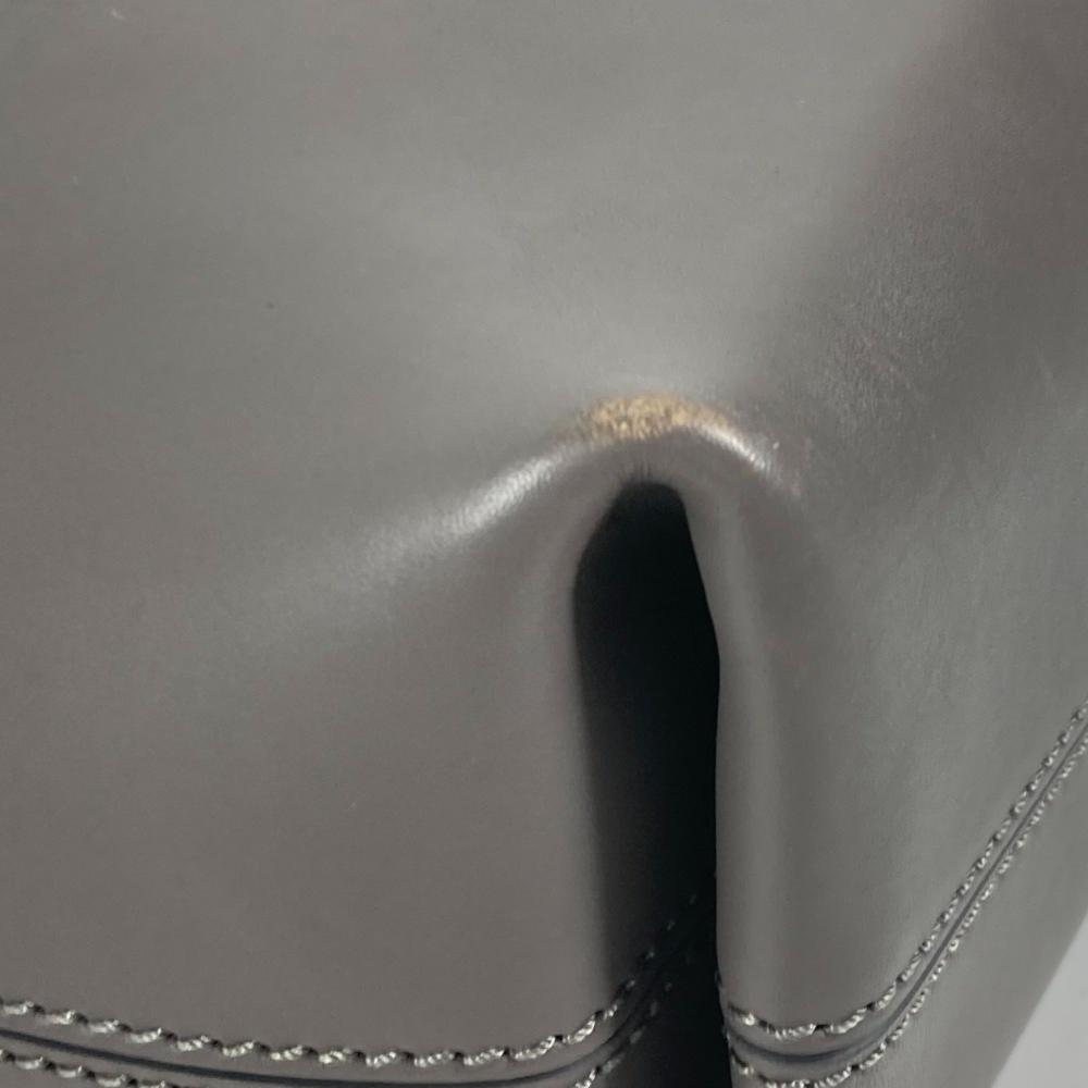 Beige Leather Fendi Shoulder Bag