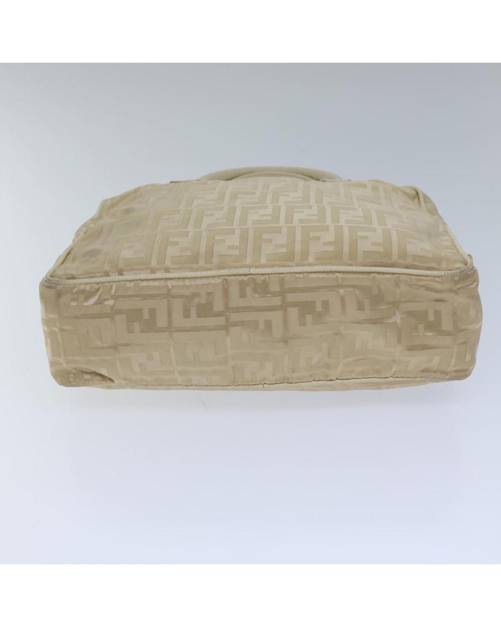 Beige Nylon Fendi Handbag