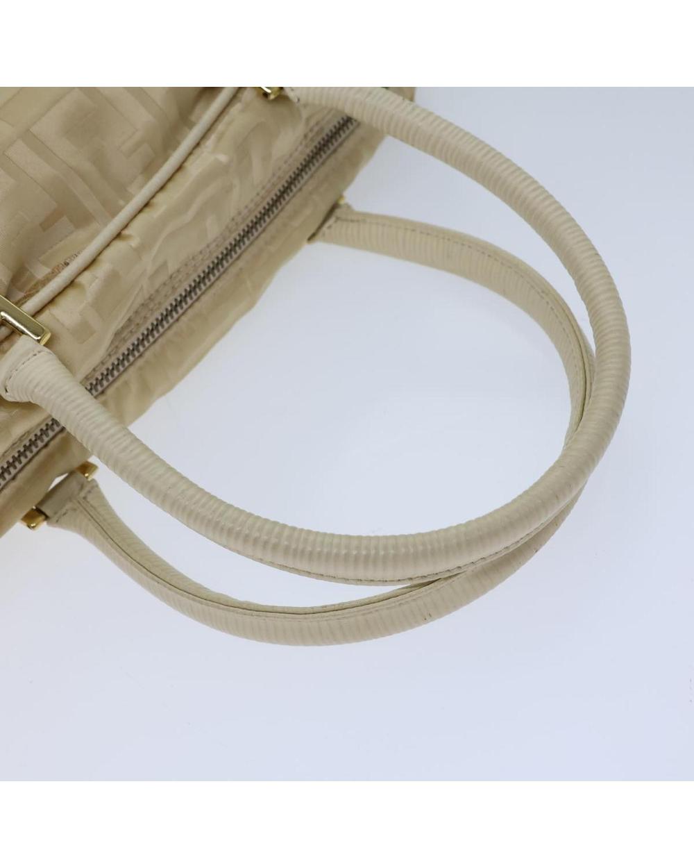 Beige Nylon Fendi Handbag