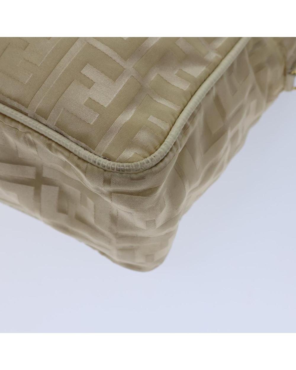 Beige Nylon Fendi Handbag