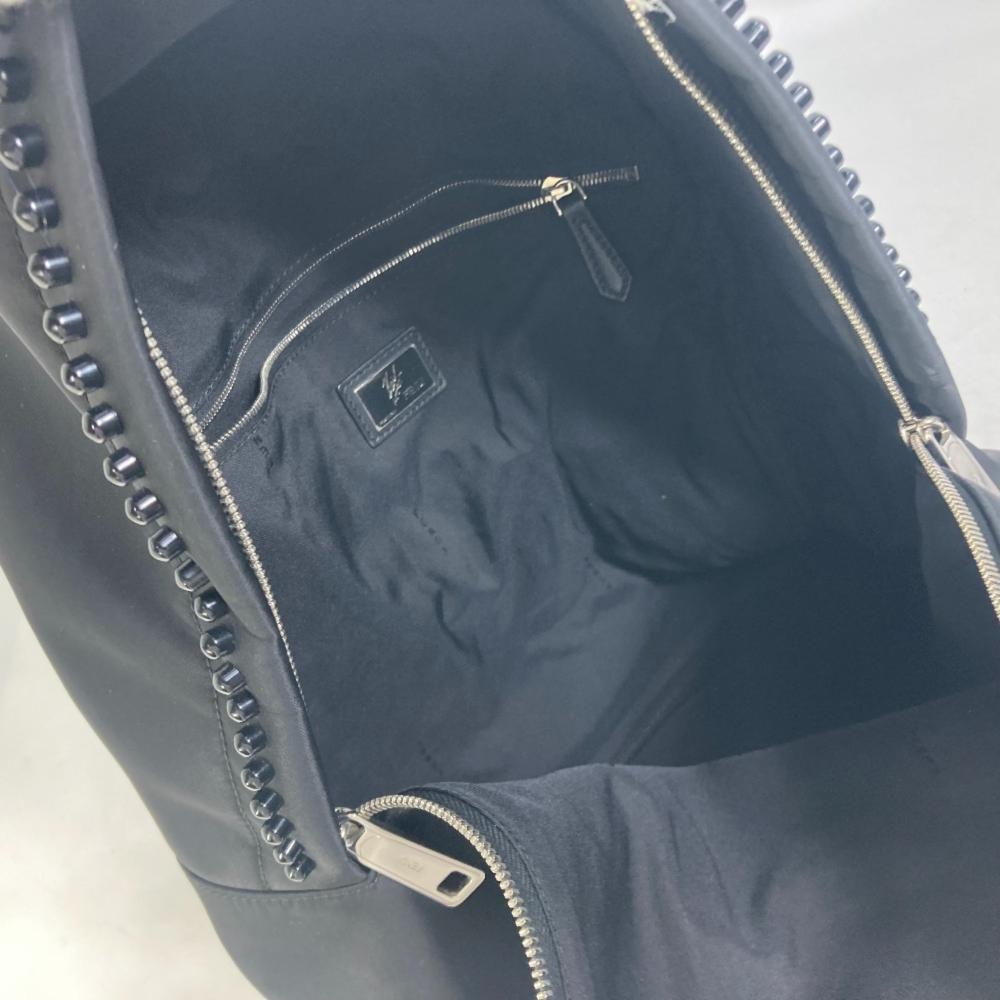 Black Canvas Fendi Backpack