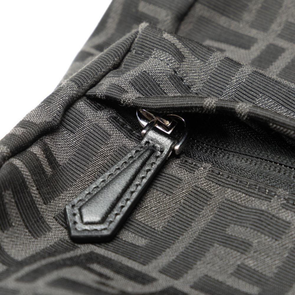Black Canvas Fendi Backpack