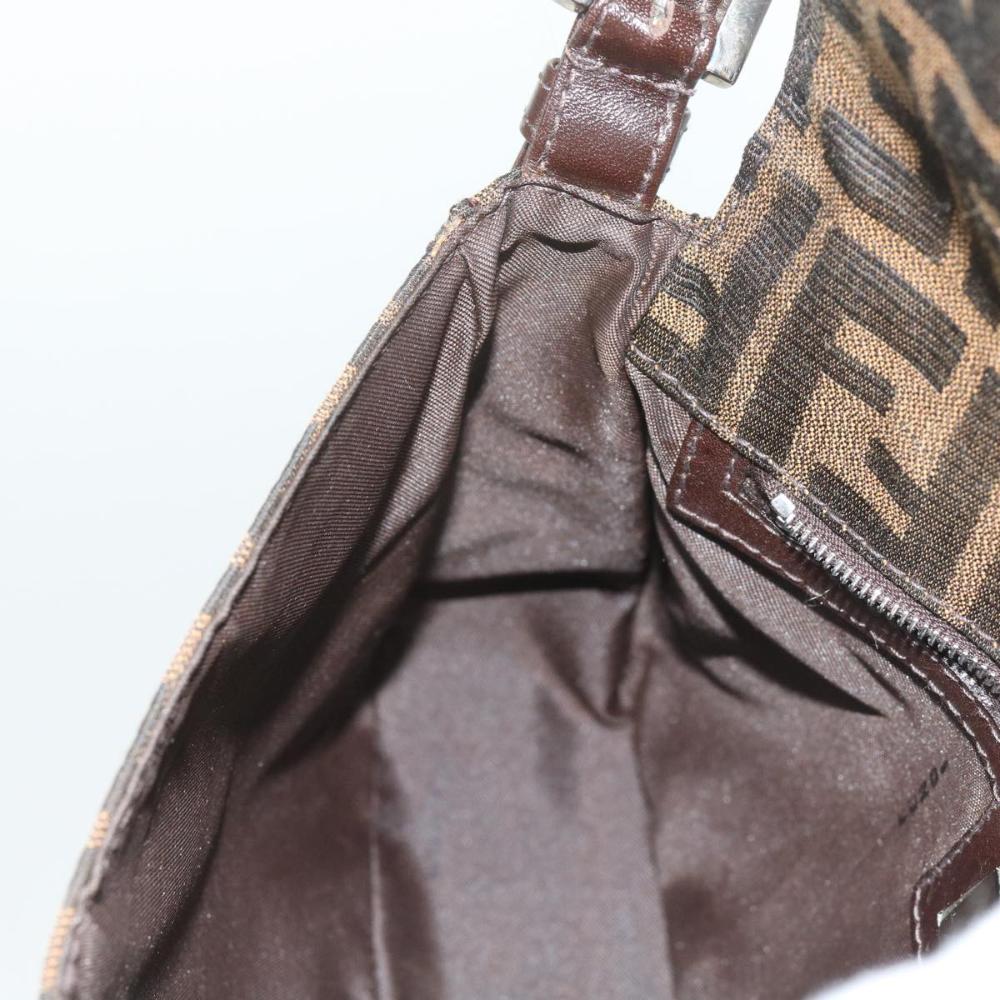 Black Canvas Fendi Baguette