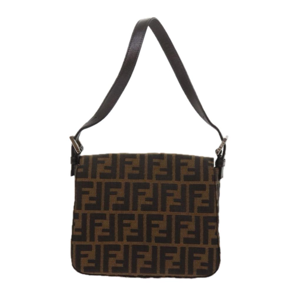 Black Canvas Fendi Baguette