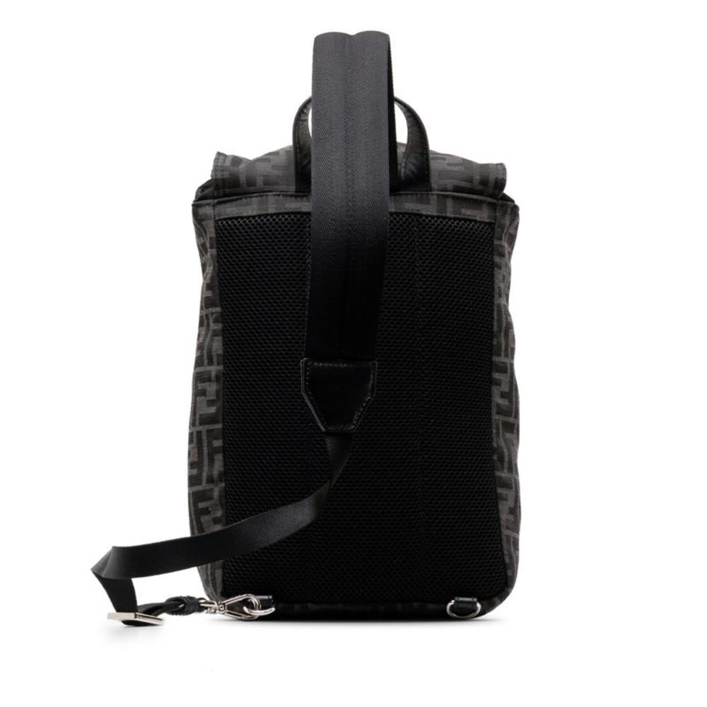 Black Canvas Fendi Backpack