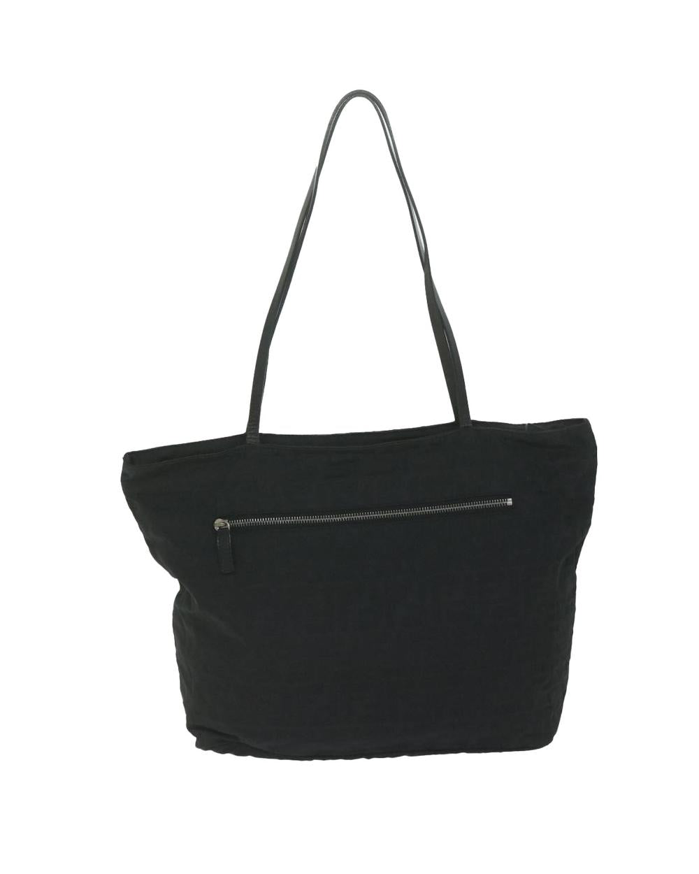 Black Canvas Fendi Baguette