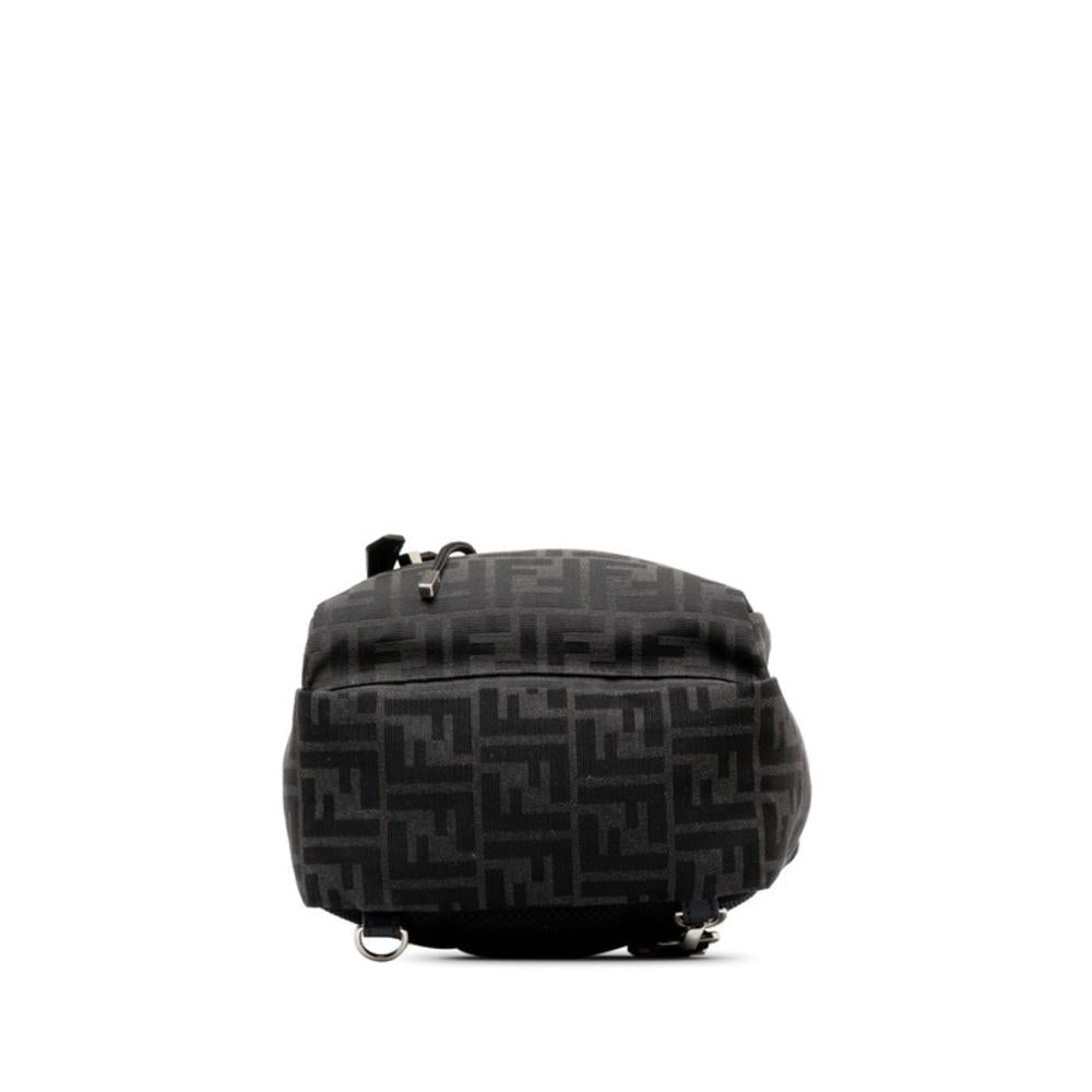 Black Canvas Fendi Backpack