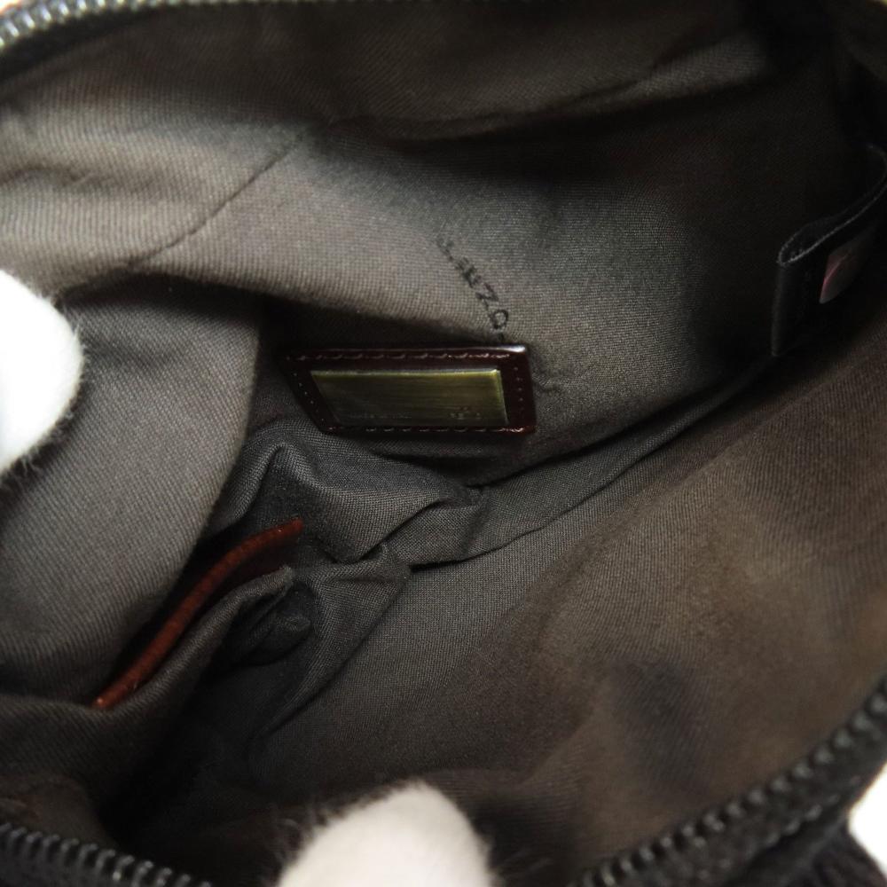 Black Canvas Fendi Belt Bag