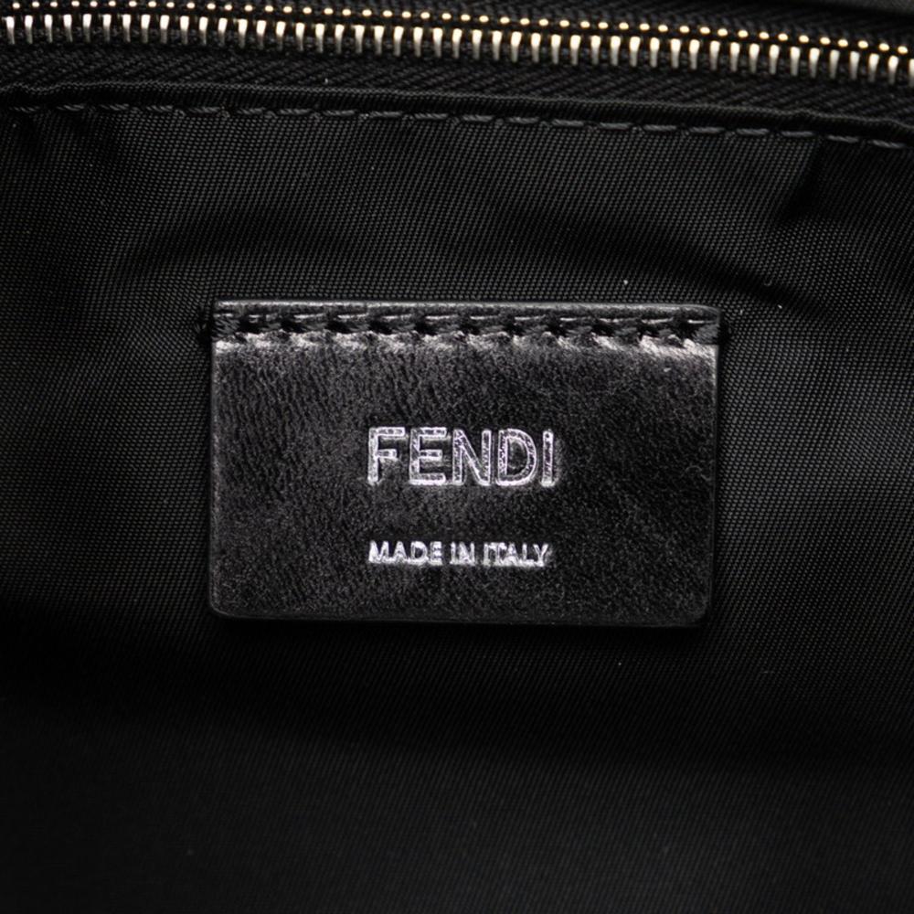 Black Canvas Fendi Backpack