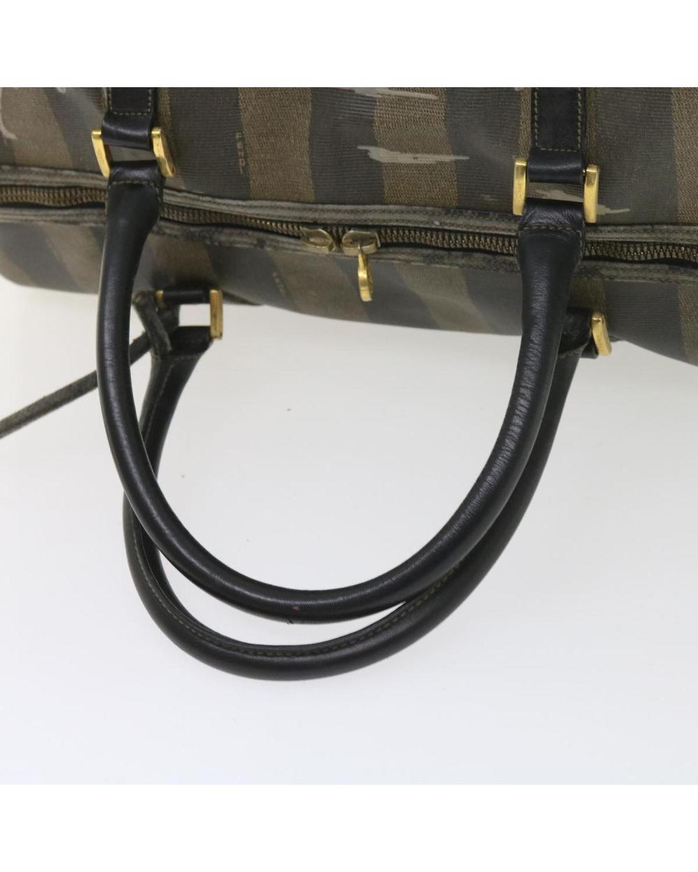 Black Canvas Fendi Handbag