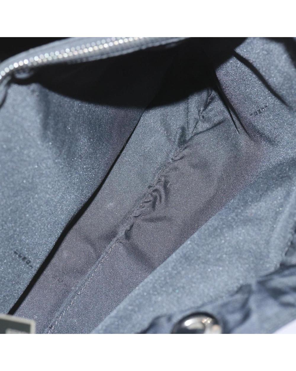 Black Canvas Fendi Handbag