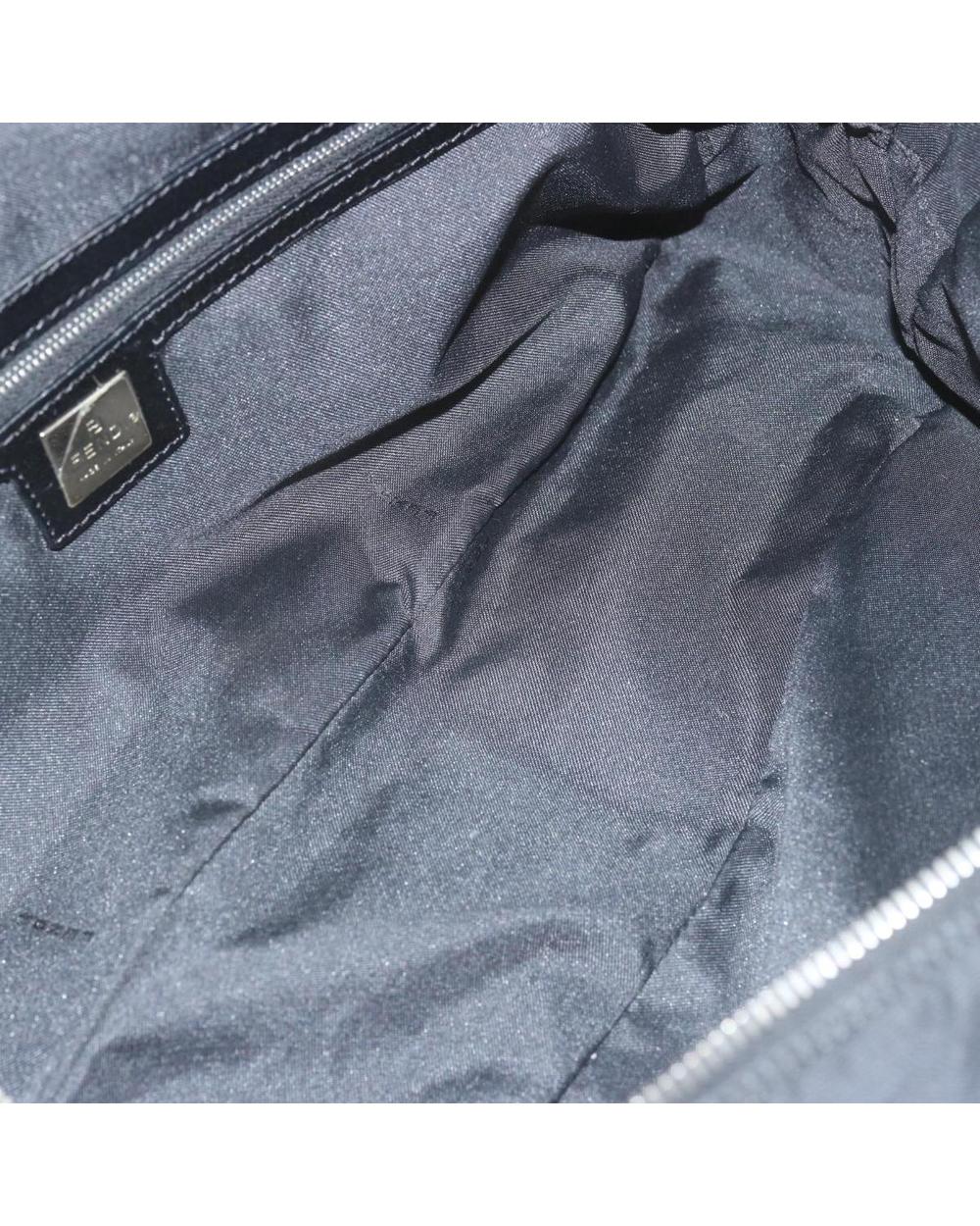 Black Canvas Fendi Handbag