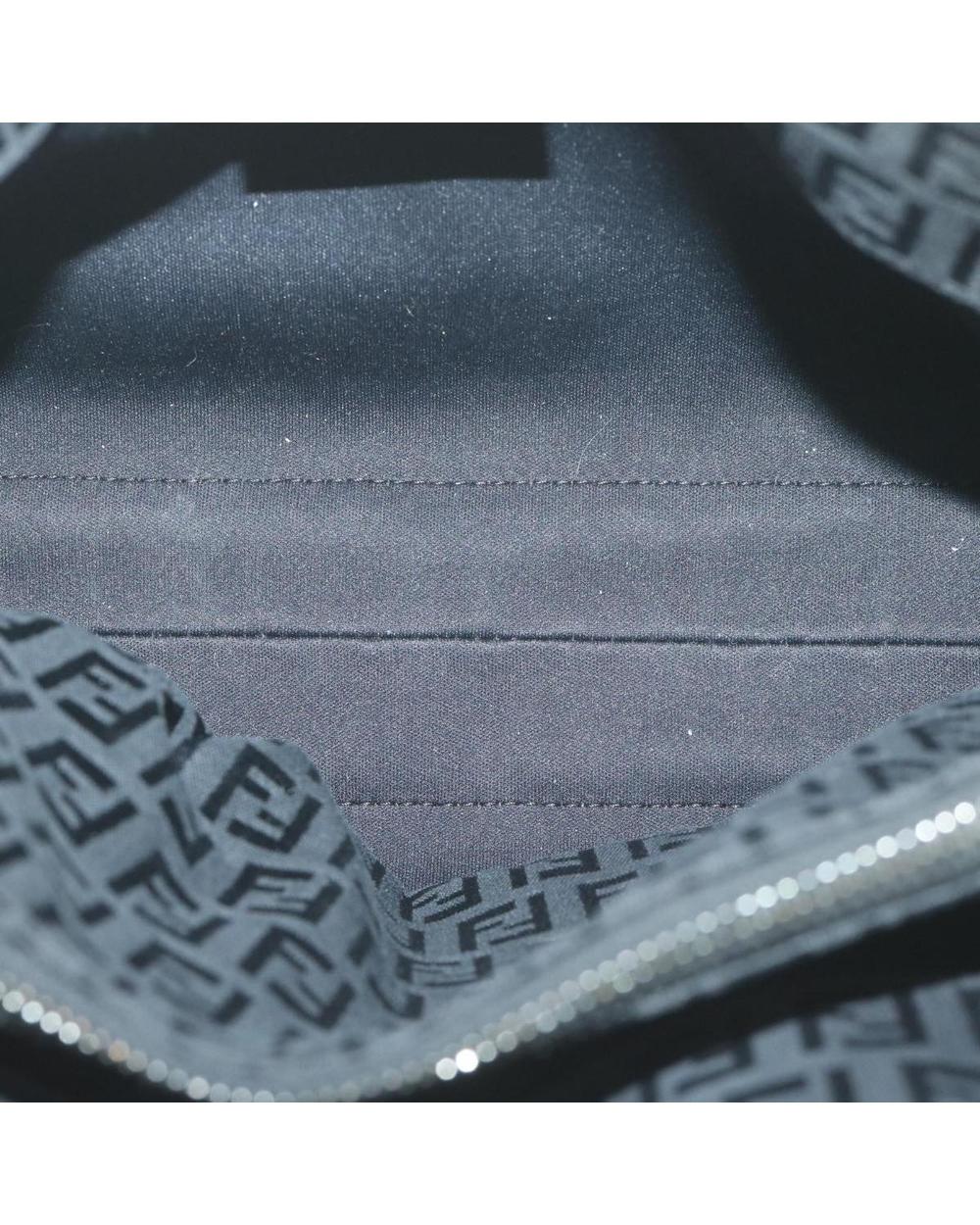 Black Canvas Fendi Handbag