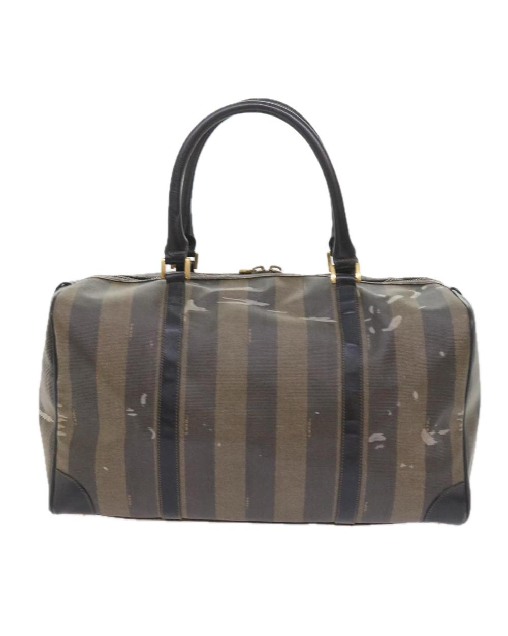 Black Canvas Fendi Handbag