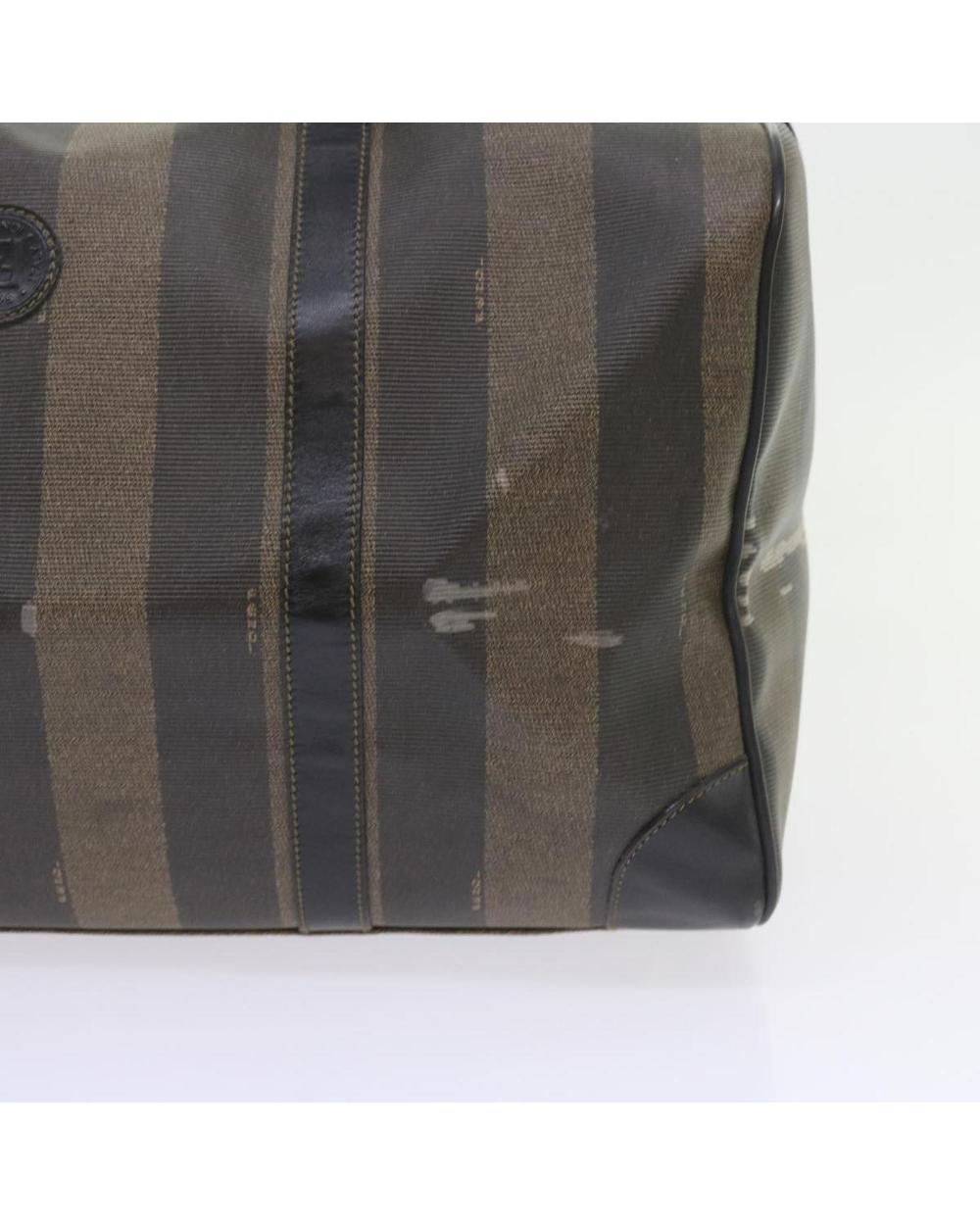 Black Canvas Fendi Handbag