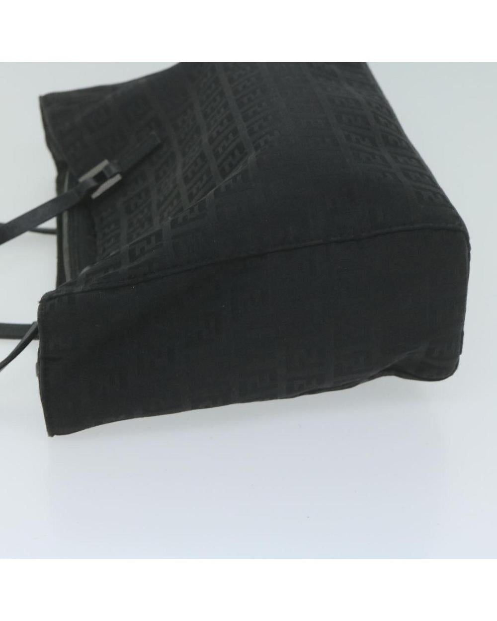 Black Canvas Fendi Handbag