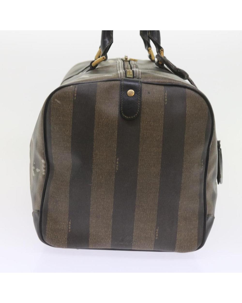 Black Canvas Fendi Handbag