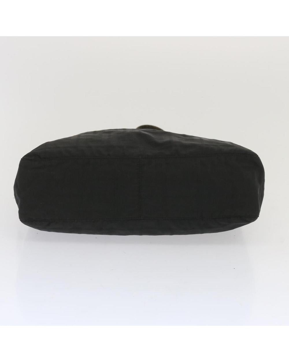 Black Canvas Fendi Handbag