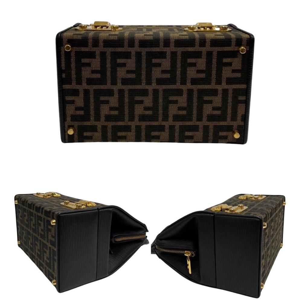 Black Canvas Fendi Handbag