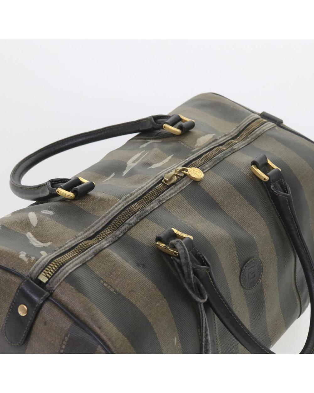 Black Canvas Fendi Handbag