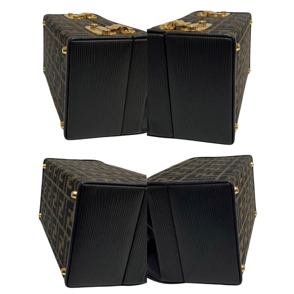 Black Canvas Fendi Handbag