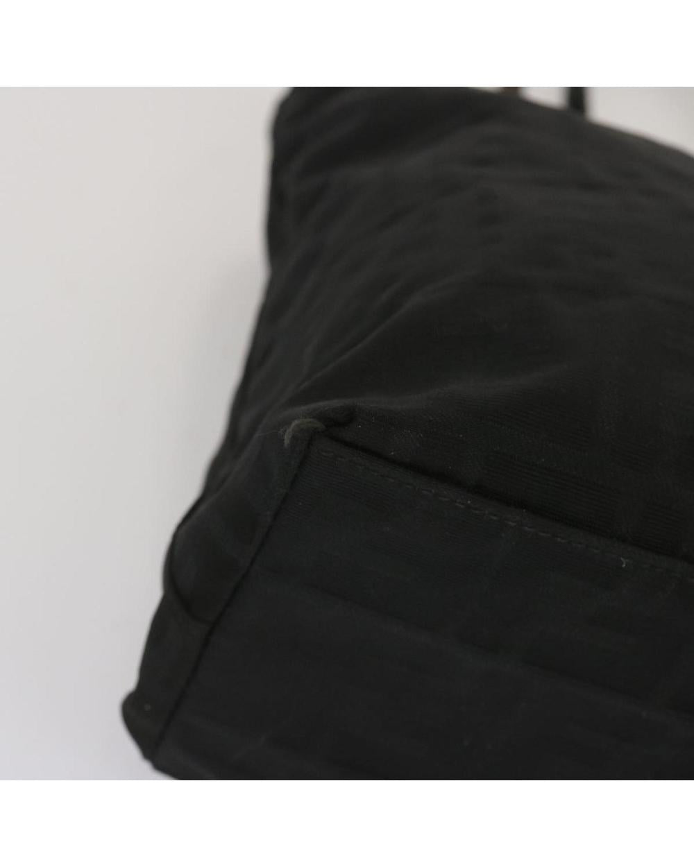 Black Canvas Fendi Handbag