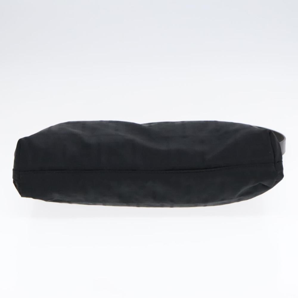 Black Canvas Fendi Shoulder Bag