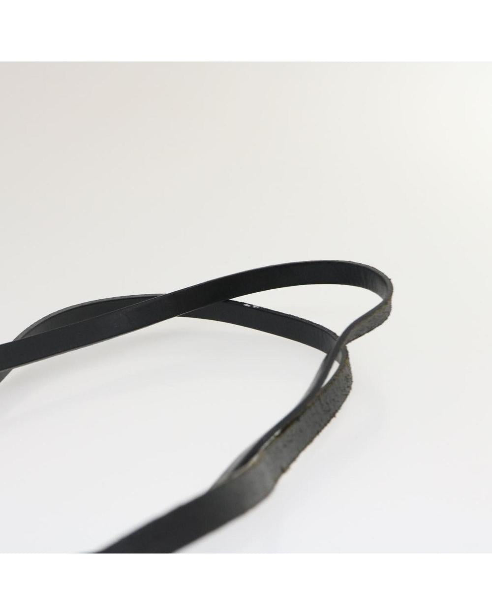 Black Canvas Fendi Shoulder Bag