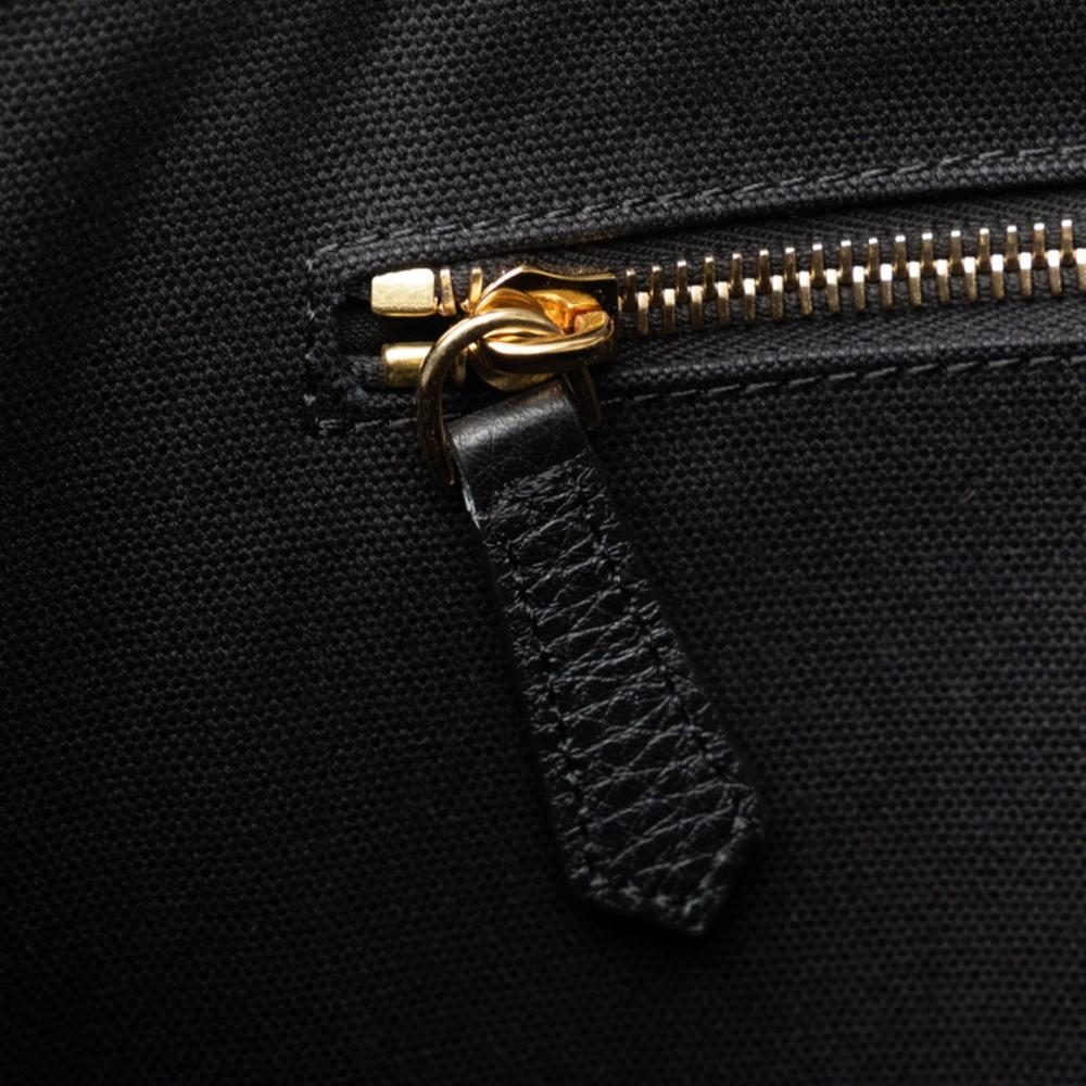 Black Canvas Fendi Tote