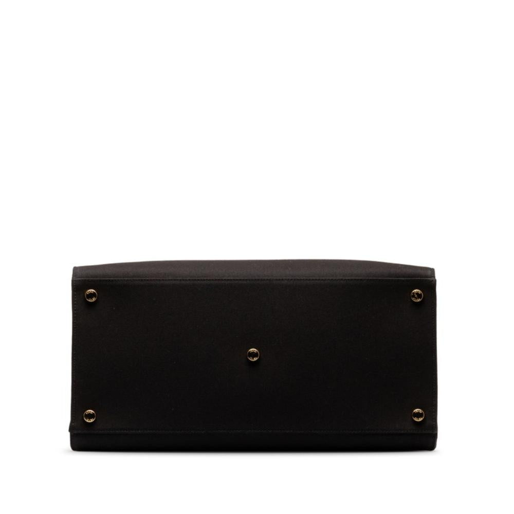 Black Canvas Fendi Tote