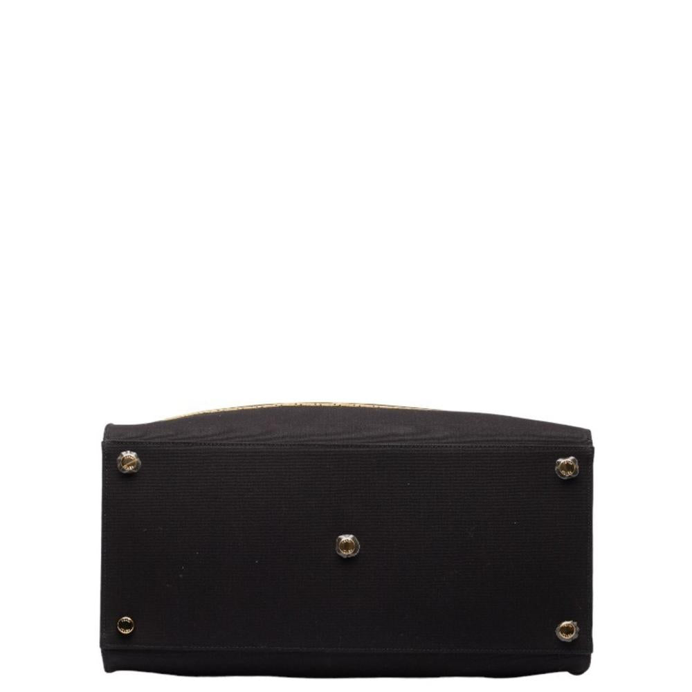 Black Canvas Fendi Tote