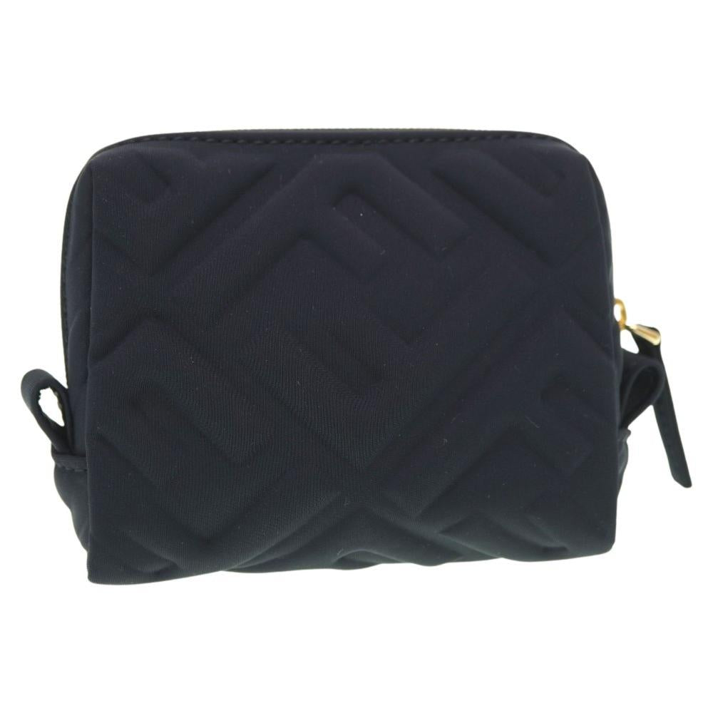 Black Fabric Fendi Clutch