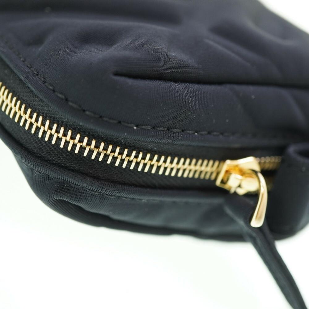 Black Fabric Fendi Clutch