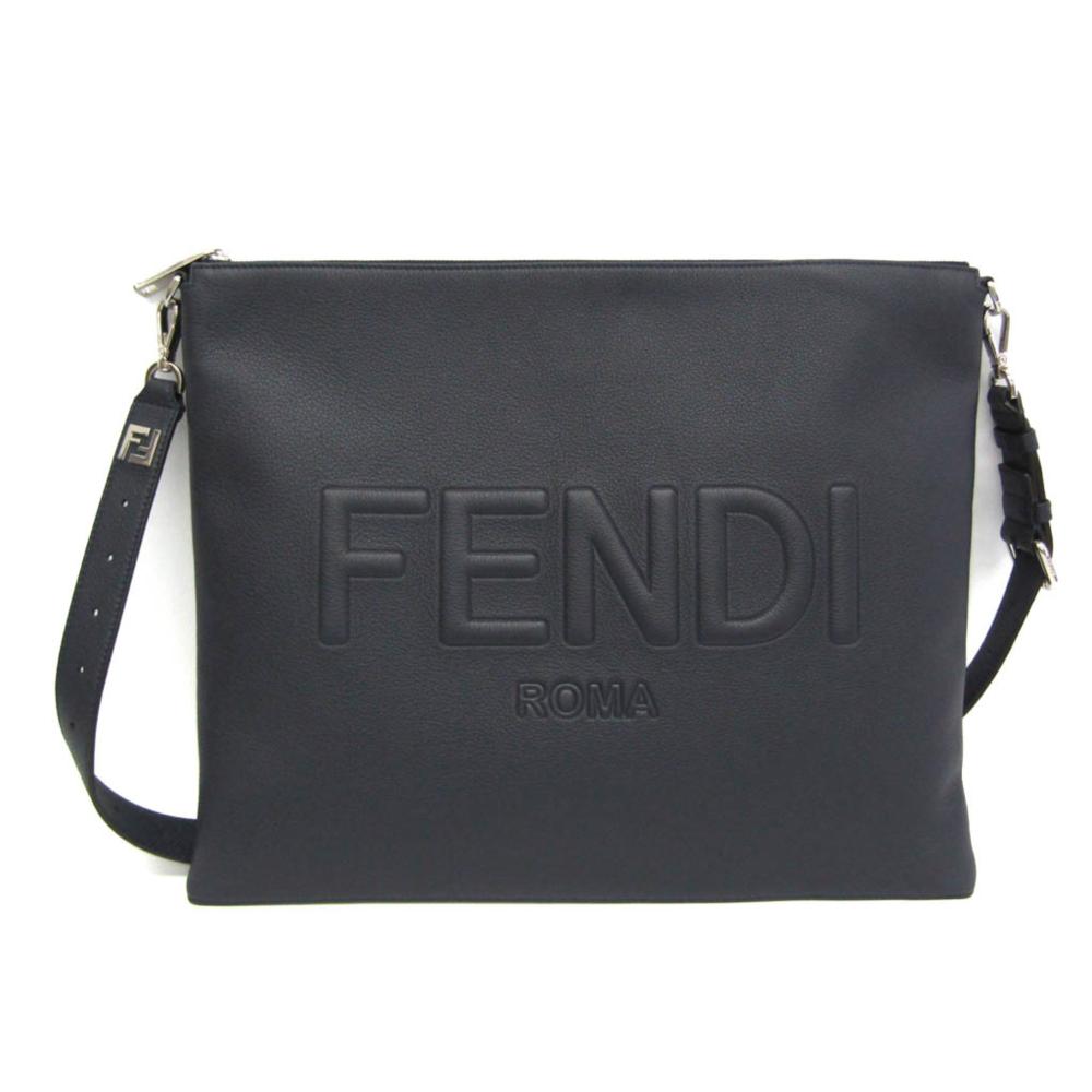 Black Fabric Fendi Shoulder Bag