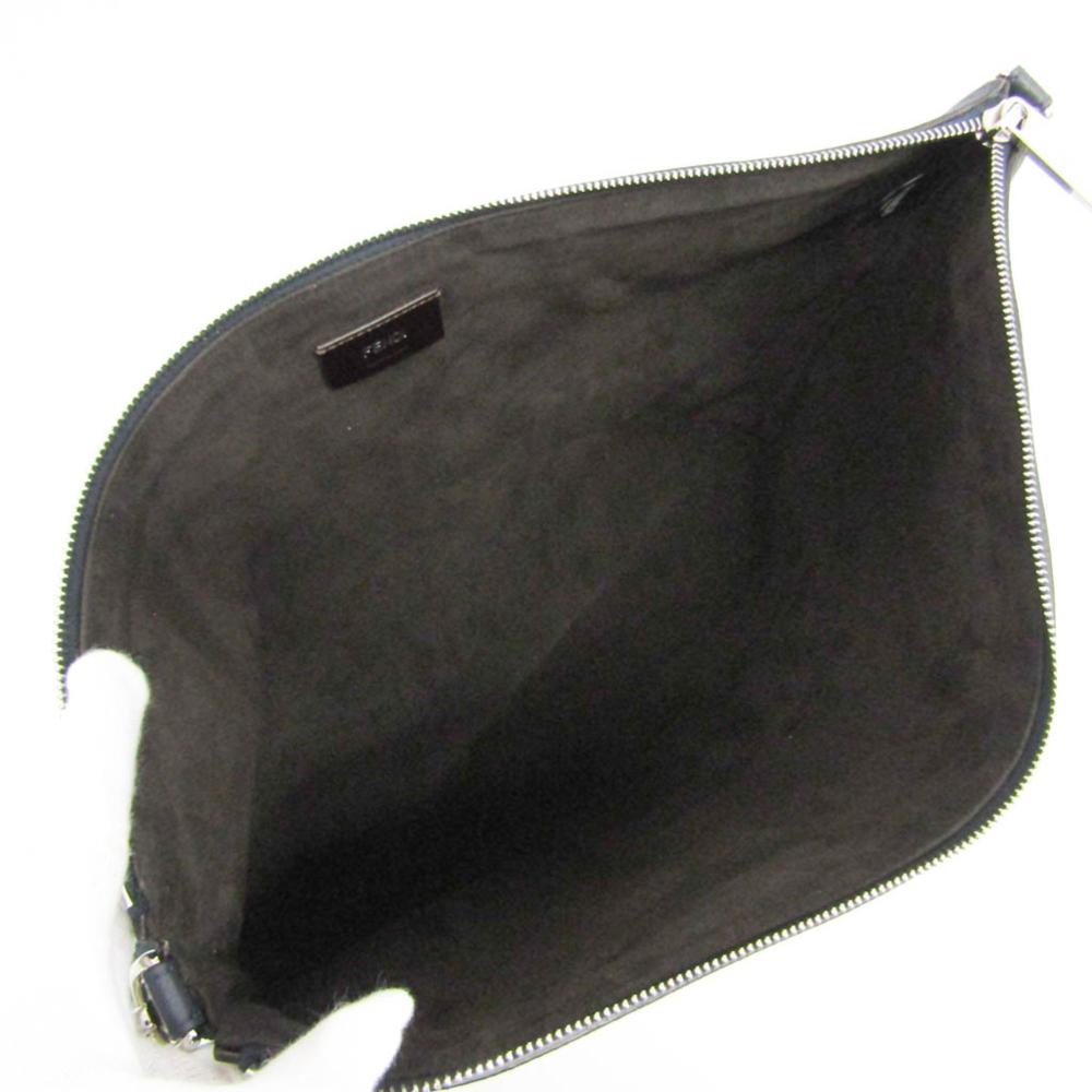 Black Fabric Fendi Shoulder Bag