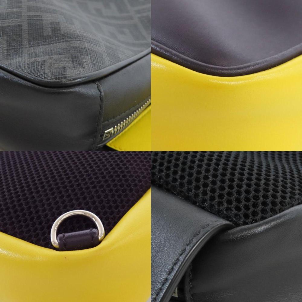 Black Leather Fendi Belt Bag