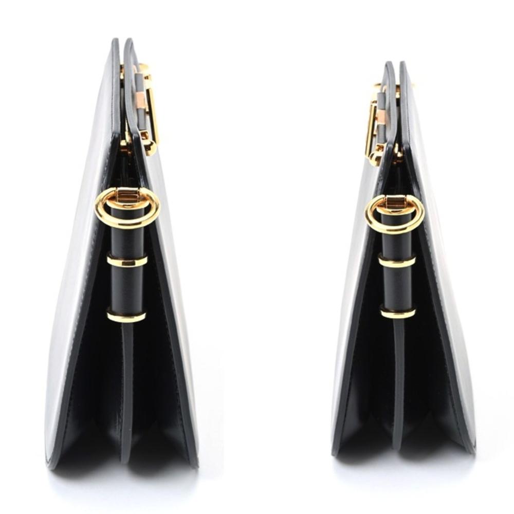 Black Leather Fendi Shoulder Bag